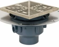 New ✔️ Sioux Chief Halo™ 2 in. Inside Caulk Plastic Floor Drain 😀