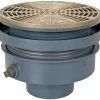 Best deal ❤️ Sioux Chief 4 in. No Hub Ductile Iron Floor Drain Assembly with 9 in. Round Nickel Bronze Grate and Ring and Strainer 🥰 -Cheap Sioux Chief Store Query 337