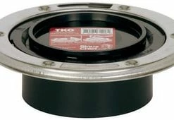 Flash Sale 🧨 Sioux Chief TKO™ 4 x 4 in. Stainless Steel Swivel Ring with Closet Flange ⌛