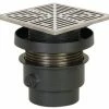 Wholesale 🎁 Sioux Chief FinishLine™ 832 Series 4 in. No Hub Ductile Iron Floor Drain Assembly with 7 in. Square 304 Stainless Steel Grate and Ring and Strainer ❤️ -Cheap Sioux Chief Store Query 386