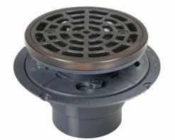 Coupon 🧨 Sioux Chief 821 Series 2 in. Inside Caulk Plastic Oil Rubbed Bronze Shower Drain ❤️