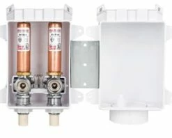 Cheapest 😍 Sioux Chief OxBox™ 696 7-1/4 x 11-1/2 x 3-1/2 in. Washing Machine CPVC Supply Box 🔔