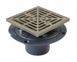 Deals 😀 Sioux Chief 821 Series 2 in. Inside Caulk Plastic Nickel Bronze Shower Drain 😀