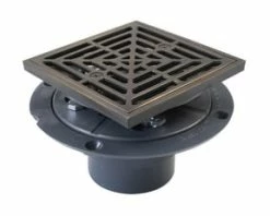 Best Pirce 🔔 Sioux Chief 821 Series 2 in. Inside Caulk Plastic Oil Rubbed Bronze Shower Drain ❤️
