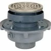 Wholesale 🧨 Sioux Chief FinishLine™ 3 in. No Hub Cast Iron Floor Drain Assembly with 5-1/2 in. Round Nickel Bronze Grate and Ring and Strainer ⌛ -Cheap Sioux Chief Store Query 515