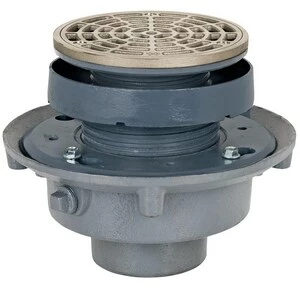 Wholesale 🧨 Sioux Chief FinishLine™ 3 in. No Hub Cast Iron Floor Drain Assembly with 5-1/2 in. Round Nickel Bronze Grate and Ring and Strainer ⌛ 3 Wholesale 🧨 Sioux Chief FinishLine™ 3 in. No Hub Cast Iron Floor Drain Assembly with 5-1/2 in. Round Nickel Bronze Grate and Ring and Strainer ⌛