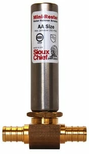 Buy 👏 Sioux Chief Mini Rester™ 1/2 in. Stainless Steel and Plastic F1807 and PEX Water 🔨 Hammer Arrestor 🎉 3 Buy 👏 Sioux Chief Mini Rester™ 1/2 in. Stainless Steel and Plastic F1807 and PEX Water 🔨 Hammer Arrestor 🎉