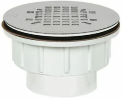 Buy 🎉 Sioux Chief 825 Series 1-1/2 in. Hub Plastic White Shower Drain 😍