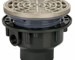 Best reviews of ✨ Sioux Chief 3 x 2 in. Round Hub Connection Floor Drain Nickel Bronze 💯
