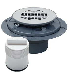 Discount 👏 Sioux Chief Double-Duty 2 in. Inside Caulk Plastic Stainless Steel Shower Drain ⭐ 3 Discount 👏 Sioux Chief Double-Duty 2 in. Inside Caulk Plastic Stainless Steel Shower Drain ⭐