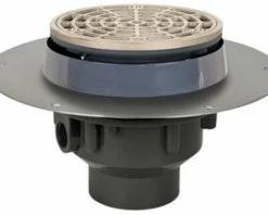 Cheapest ⌛ Sioux Chief 2 in. Inside Caulk Plastic Floor Drain 🥰