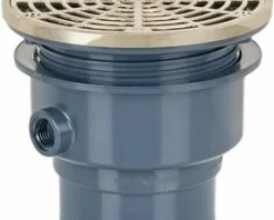 Promo 🤩 Sioux Chief 842 Series 3 in. PVC Adjustable Floor Drain with Metal Wing Ring & Strainer ✔️