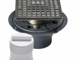 Best Pirce 😍 Sioux Chief Double-Duty™ 2 in. Inside Caulk Plastic Chrome Shower Drain ⭐