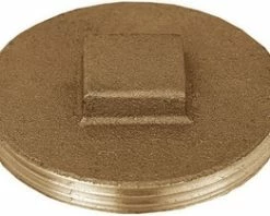 Best deal 🤩 Sioux Chief 3-1/2 in. Brass Raised Head Cleanout Plug 🔔