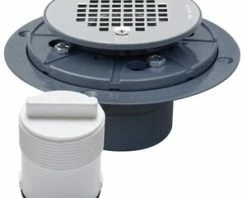 Best Pirce 🔔 Sioux Chief Double-Duty 2 in. Inside Caulk Plastic Stainless Steel Shower Drain 👏