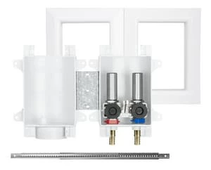 Best deal 🎉 Sioux Chief Fire Rated OxBox™ 4 in x 5-1/2 in x 3-1/2 in Washing Machine F1807 PEX Supply Box ⭐ 3 Best deal 🎉 Sioux Chief Fire Rated OxBox™ 4 in x 5-1/2 in x 3-1/2 in Washing Machine F1807 PEX Supply Box ⭐