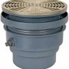 Deals ✔️ Sioux Chief 6 in. No Hub Ductile Iron Floor Drain Assembly with 9 in. Round Nickel Bronze Grate and Ring and Strainer 👍 -Cheap Sioux Chief Store Query 741