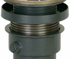 Cheapest 💯 Sioux Chief 3 in. Push Joint Ductile Iron Floor Drain Assembly with 6-1/2 in. Round Nickel Bronze Grate 🧨