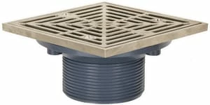 Buy π₯° Sioux Chief On-Grade 4 in. MIPT Floor Drain with 7 in. Square Nickel Bronze Ring and Strainer βοΈ 3 Buy π₯° Sioux Chief On-Grade 4 in. MIPT Floor Drain with 7 in. Square Nickel Bronze Ring and Strainer βοΈ