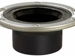 Best Pirce 🎉 Sioux Chief PushTite™ 3 x 4 in. Flush to Floor Open Closet Flange Stainless Steel 😉