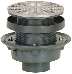 Cheap 🔔 Sioux Chief 3 in. No Hub Cast Iron Floor Drain Assembly with 6-1/2 in. Round 304 Stainless Steel Grate and Ring and Strainer 🎉 3 Cheap 🔔 Sioux Chief 3 in. No Hub Cast Iron Floor Drain Assembly with 6-1/2 in. Round 304 Stainless Steel Grate and Ring and Strainer 🎉