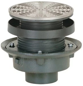 Wholesale 💯 Sioux Chief FinishLine™ 833 Series 2 in. No Hub Cast Iron Floor Drain Assembly with 6-1/2 in. Round 304 Stainless Steel Grate and Ring and Strainer 🎁 3 Wholesale 💯 Sioux Chief FinishLine™ 833 Series 2 in. No Hub Cast Iron Floor Drain Assembly with 6-1/2 in. Round 304 Stainless Steel Grate and Ring and Strainer 🎁