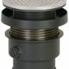 Cheapest 👏 Sioux Chief FinishLine™ 834 Series 4 in. Push Joint Ductile Iron Cleanout Assembly with 6-1/2 in. Round Stainless Steel Cover 🎁 -Cheap Sioux Chief Store Query 797