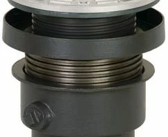 Best Pirce 🎉 Sioux Chief FinishLine™ 832 Series 3 in. No Hub Ductile Iron Floor Drain Assembly with 6-1/2 in. Round 304 Stainless Steel Grate and Ring and Strainer 😍