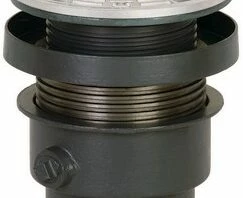 Coupon 🔥 Sioux Chief FinishLine™ 832 Series 4 in. No Hub Ductile Iron Floor Drain Assembly with 6-1/2 in. Round 304 Stainless Steel Grate and Ring and Strainer 😀