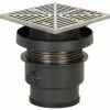 Flash Sale 🤩 Sioux Chief FinishLine™ 832 Series 3 in. Push Joint Ductile Iron Floor Drain Assembly with 7 in. Square 304 Stainless Steel Grate and Ring and Strainer 🛒 -Cheap Sioux Chief Store Query 834