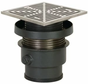 Flash Sale 🤩 Sioux Chief FinishLine™ 832 Series 3 in. Push Joint Ductile Iron Floor Drain Assembly with 7 in. Square 304 Stainless Steel Grate and Ring and Strainer 🛒 3 Flash Sale 🤩 Sioux Chief FinishLine™ 832 Series 3 in. Push Joint Ductile Iron Floor Drain Assembly with 7 in. Square 304 Stainless Steel Grate and Ring and Strainer 🛒