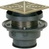 Budget 🎁 Sioux Chief FinishLine™ 833 Series 2 in. Push Joint Cast Iron Floor Drain Assembly with 7 in. Square Nickel Bronze Grate and Ring and Strainer 🎉 -Cheap Sioux Chief Store Query 839