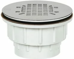 Cheap ❤️ Sioux Chief 2 in. Push On Plastic White Shower Drain ✨