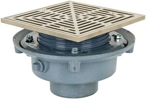 Best deal π Sioux Chief 3 in. No Hub Cast Iron Floor Drain with7 in. Square Nickel Bronze Grate π― 3 Best deal π Sioux Chief 3 in. No Hub Cast Iron Floor Drain with7 in. Square Nickel Bronze Grate π―