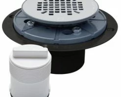 Hot Sale 🌟 Sioux Chief 2 in. Inside Caulk Plastic Stainless Steel Shower Drain 🛒