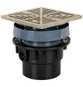 Cheapest ⭐ Sioux Chief FinishLine™ 832 Series 3 x 4 in. Hub ABS Floor Drain Assembly with Square Nickel Bronze Grate 😍 3 Cheapest ⭐ Sioux Chief FinishLine™ 832 Series 3 x 4 in. Hub ABS Floor Drain Assembly with Square Nickel Bronze Grate 😍