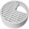 Promo 👍 Sioux Chief FatMax™ PVC Round Floor Sink with Open Half Strainer in White ⭐ -Cheap Sioux Chief Store Query 927
