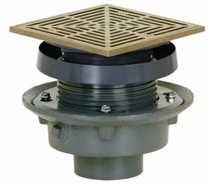 Best Sale โ๏ธ Sioux Chief 4 in. No Hub Cast Iron Floor Drain Assembly with Square Nickel Bronze Grate ๐ 3 Best Sale โ๏ธ Sioux Chief 4 in. No Hub Cast Iron Floor Drain Assembly with Square Nickel Bronze Grate ๐