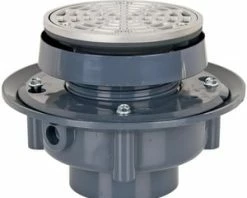 Best reviews of 👍 Sioux Chief FinishLine™ 833 Series 2 in. Hub PVC Floor Drain Assembly with 5-1/2 in. Round 304 Stainless Steel Grate and Ring and Strainer 😉
