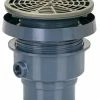 Cheap 🔔 Sioux Chief 2 in. Hub PVC Floor Drain Assembly with 6-1/2 in. Round Nickel Bronze Grate and Ring and Strainer 😀 -Cheap Sioux Chief Store Query 965