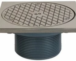 Outlet 😀 Sioux Chief 4 in. MIPT ABS Nickel Bronze Cleanout Ring and Round Cover with Adapter ❤️